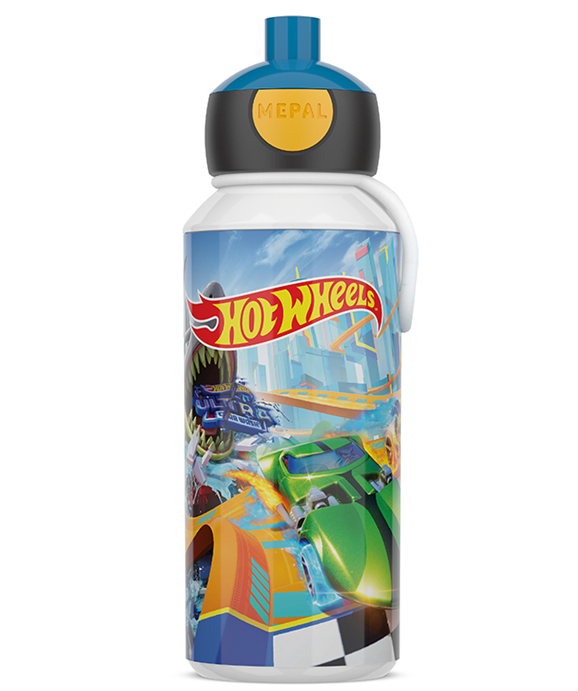 Butelka dla dzieci pop-up Campus 400 ml Hot Wheels 107410065415