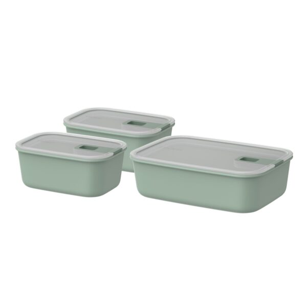 Zestaw trzech pojemników EasyClip 2.0 2x700ml + 1500ml Sage