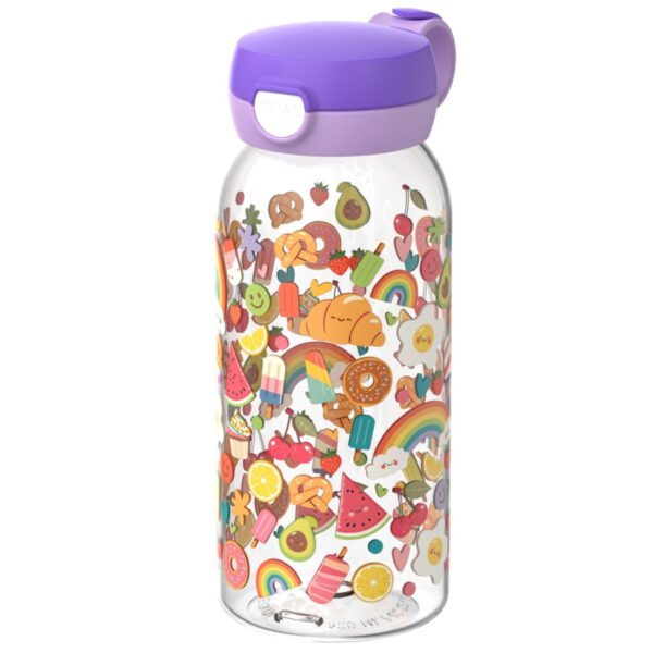 Butelka Flip Cap Campus 600 ml Food Fest 107485065405