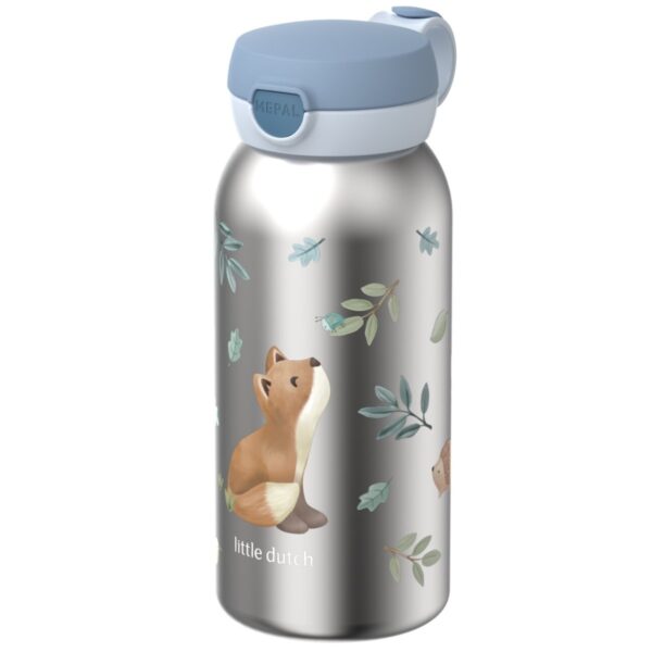 Butelka stalowa Flip Cap Campus 600 ml Forest Friends 107489065408