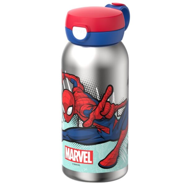 Butelka stalowa Flip Cap Campus 600 ml Spiderman 107489065396