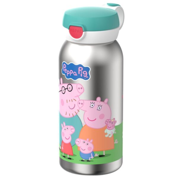 Butelka stalowa Flip Cap Campus 600 ml Peppa Pig 107489065412